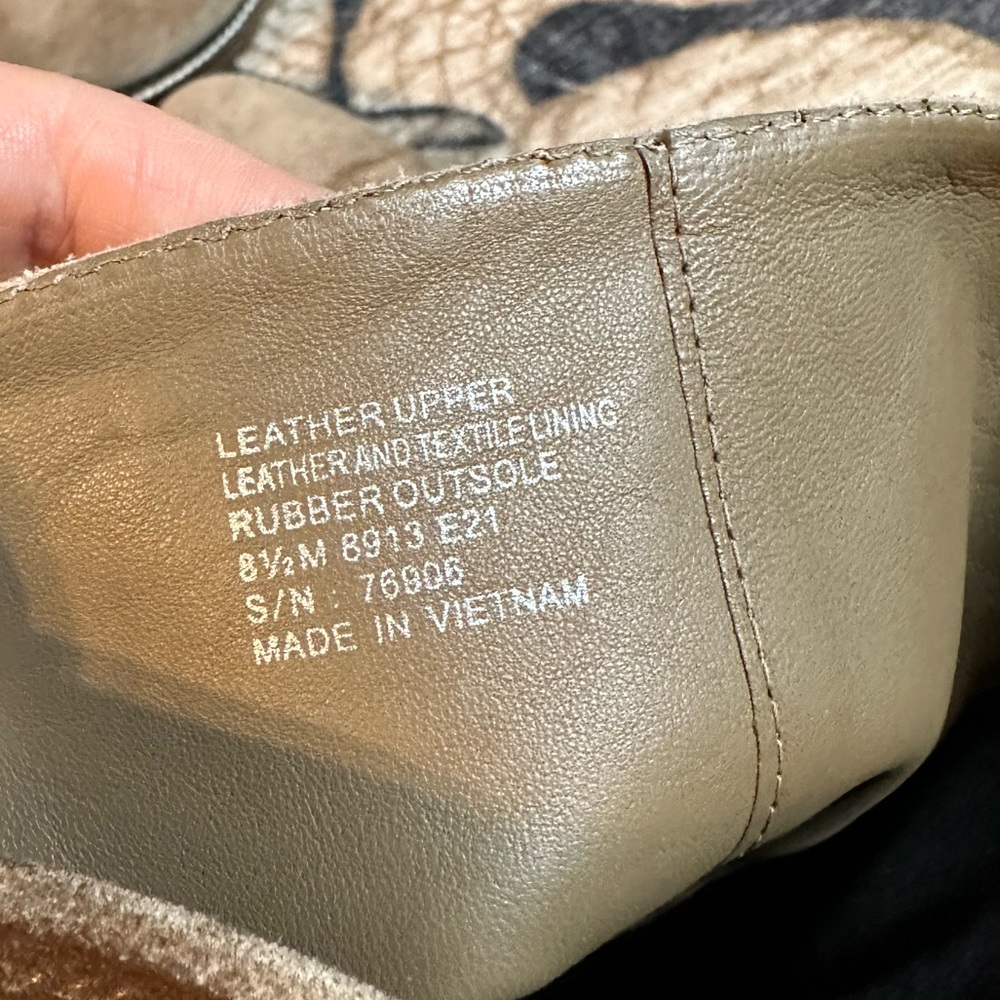 Tory Burch Suede Lug Sole Over the Knee Boots Size 8.5 - Picture 8 of 9